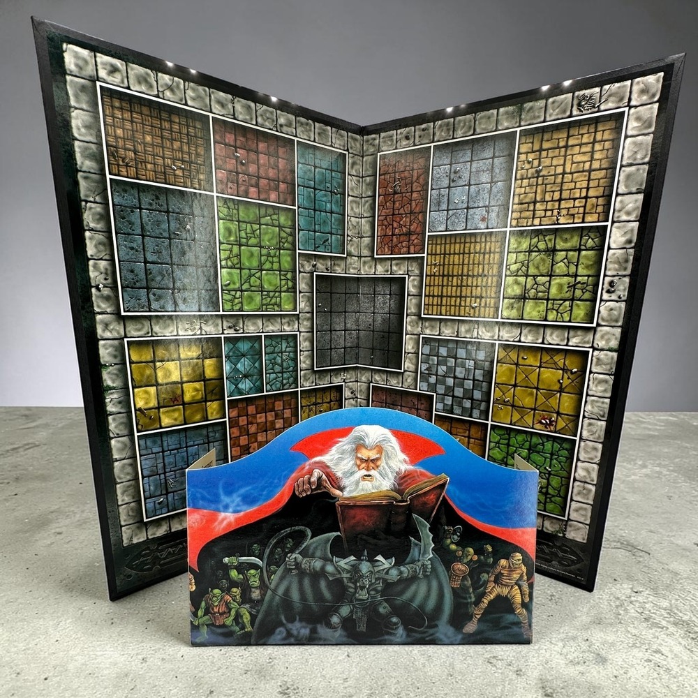 HeroQuest 1990 Replacement Game Board Hero Quest Board & Screen ONLY VTG 90s